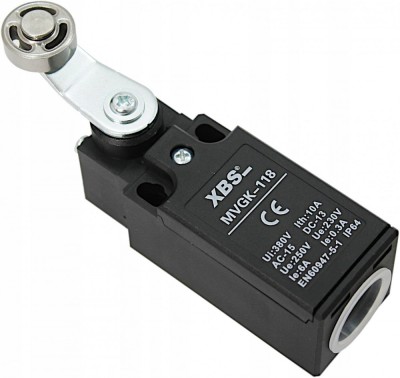 Limitator de cursa Comutator de pozitie cu parghie cu rola 1NC 1NO intrerupator de limita cu role actionare porti IP64 foto