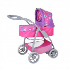 Carucior pentru papusi 3 in 1 Have Fun Coco Pink Splash foto