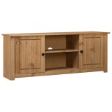 Cumpara ieftin Comoda TV, 120 x 40 x 50 cm, lemn masiv de pin, gama Panama