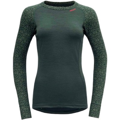 Bluză de corp DEVOLD Duo Active Merino 205 Shirt Woman woods XS foto