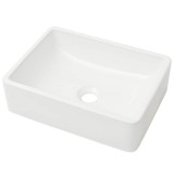Cumpara ieftin Chiuveta ceramica, alb, 41 x 30 x 12 cm
