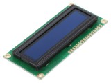Afișaj OLED grafic 2,4" 100x16 galben RAYSTAR OPTRONICS 16 pini