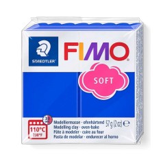 Pastă polimerică FIMO Soft 57g Albastru cobalt