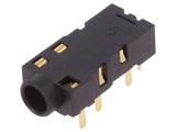 Conector Optic Toslink la Jack 3,5mm Unghi 90&deg;