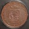 5 euro cent Letonia 2014