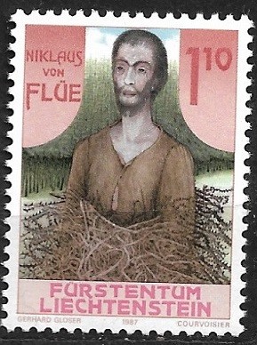 B1075 - Lichtenstein 1987 - neuzat,perfecta stare foto