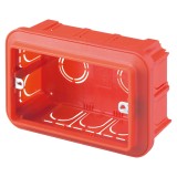 Doza aparat Gewiss GW24403, incastrata, modulara, 3 module, 119 x 80 x 50.5 mm