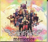 Scarlet Aura - Memories, 2017 - album CD cu autografele membrilor trupei