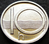Cumpara ieftin Moneda 10 HALERU - CEHIA, anul 2002 *cod 2045 B = UNC, Europa, Aluminiu