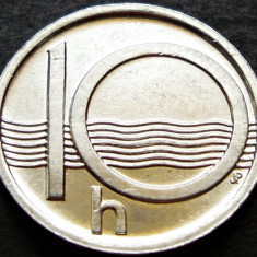 Moneda 10 HALERU - CEHIA, anul 2002 *cod 2045 B = UNC