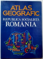 Atlas geografic - Republica Socialista Romania 1985 - Tufescu, Mocanu, Velcea foto
