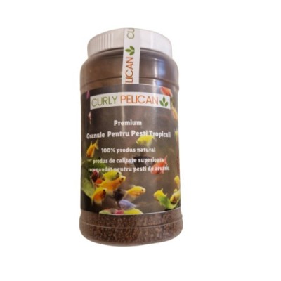 Hrană Premium pentru Pești Tropicali - Granule 100% Naturale 255 grame foto
