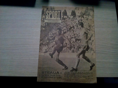 REVISTA SPORT Nr. 6 - Iunie 1989 - 23 p. - STEAUA al 14 -lea Titlu de Camioana - foto