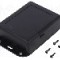 Carcasa ABS, 81mmx101mmx31mm, MASZCZYK - KM-79A BK