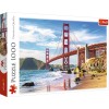 Puzzle Trefl 1000 piese, Podul Golden Gate San Francisco. Puzzle Clasic pentru Adulti si Copii. Recomandat 10+ ani