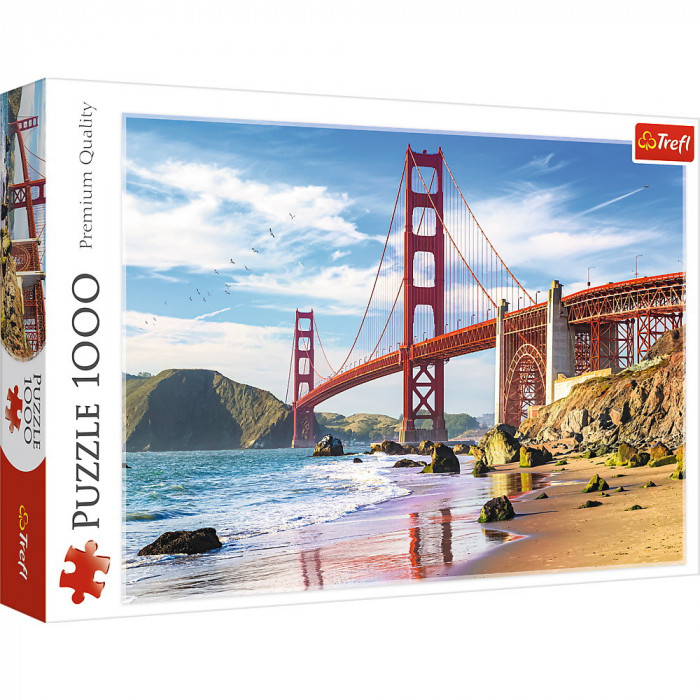 PUZZLE TREFL 1000 PODUL GOLDEN GATE SAN FRANCISCO SuperHeroes ToysZone