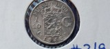 INDIILE OLANDEZE 1/10 GULDEN 1942 S argint, Australia si Oceania