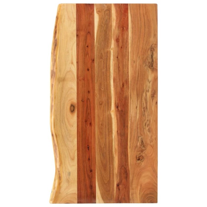 vidaXL Blat lavoar de baie, 100 x 55 x 2,5 cm, lemn masiv de acacia