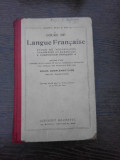 Cours de langue francaise - Ch. Maquet