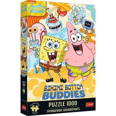 PUZZLE TREFL 1000 PREMIUM PLUS SPONGEBOB SQUAREPANTS foto