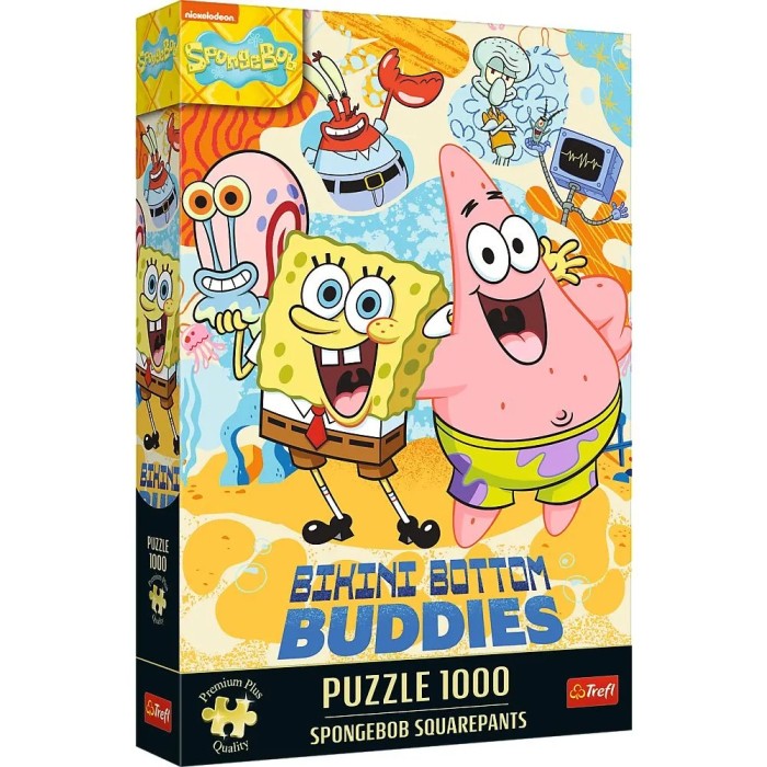 PUZZLE TREFL 1000 PREMIUM PLUS SPONGEBOB SQUAREPANTS