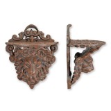 Consolă de perete din fontă cu cap de leu HA-87