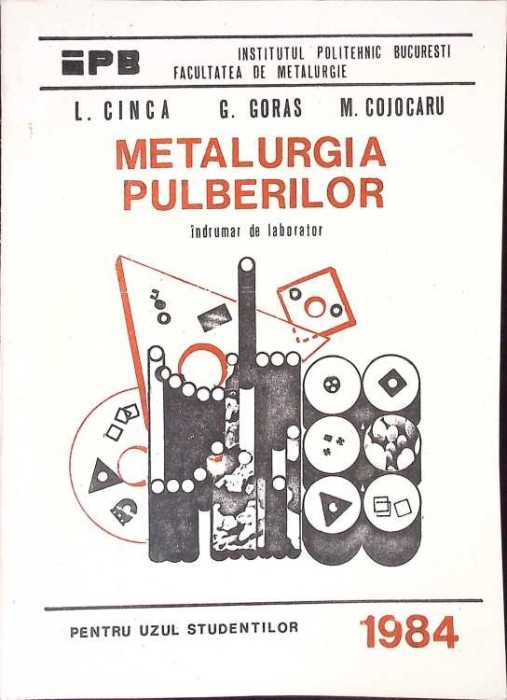 METALURGIA PULBERILOR-L. CINCA, G. GORAS, M. COJOCARU-267320