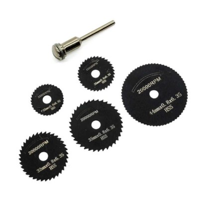 Set discuri HSS pentru masini de gravat ROX Wood 153ROX0088, 6 piese foto