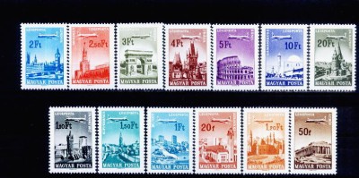 C775 - Ungaria 1966 - Posta Aeriana 13v.neuzat,perfecta stare foto