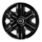 Set 4 capace roti Hubcaps fast black R15 pentru gama auto Kia