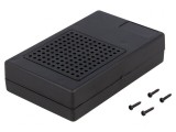 Carcasă Universală ABS Neagră 73.5mm x 118mm x 29mm, MASZCZYK