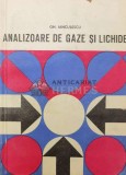 Analizoare de gaze si lichide - 1969 - GH. Ianculescu ($U77), Tehnica
