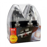 Carguard Set De 2 Becuri Halogen H8 +30% Intensitate BHA005