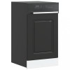 Gossi panou pentru masina spalat vase &bdquo;kalmar&rdquo; negru lemn prelucrat