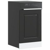 vidaXL Panou pentru mașină spălat vase &bdquo;Kalmar&rdquo; negru lemn prelucrat