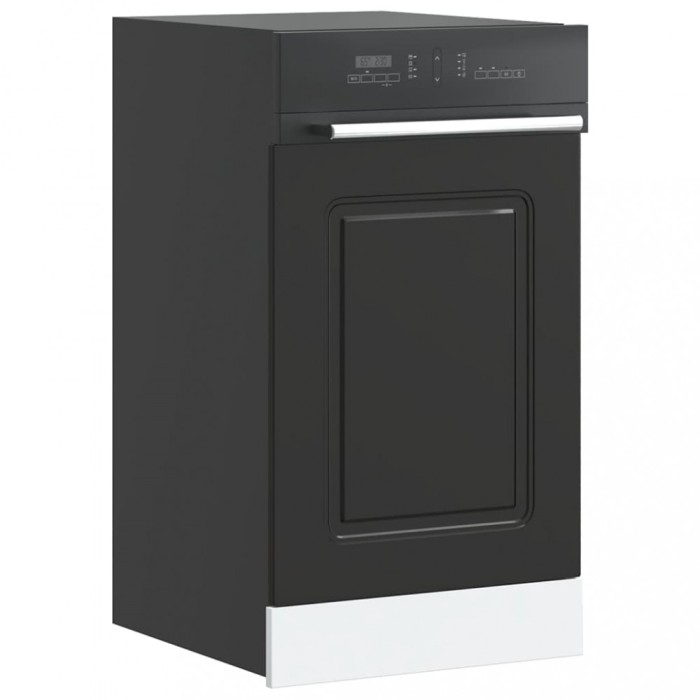 Gossi panou pentru masina spalat vase &bdquo;kalmar&rdquo; negru lemn prelucrat