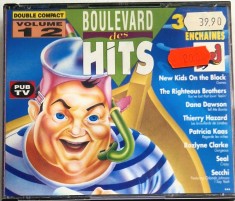 Various &lrm;&ndash; Boulevard Des Hits Volume 12 _ VG / VG+ dublu cd muzica euro house dance anii 90 _ Columbia, Franta, 1990