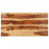 Blat de masă, 60 x 100 cm, lemn masiv sheesham, 25-27 mm