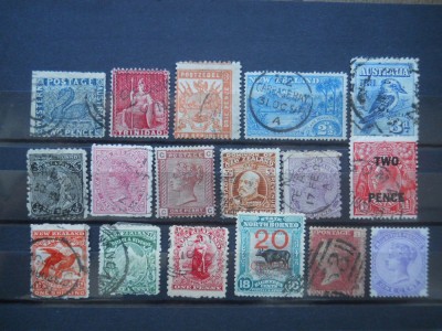 LOT COLONII BRITANICE foto