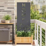 Cumpara ieftin Panou Decorativ de Grădină Antracit 50 x 140 cm