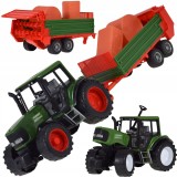 TRACTOR, MAȘINĂ AGRICOLĂ, REMORCĂ, AGRICULTOR, JUCĂRIE PENTRU COPII