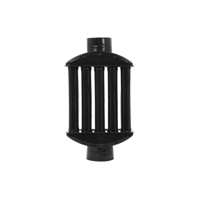 Recuperator caldura emailat negru - 120 mm (ht) DSH 492099