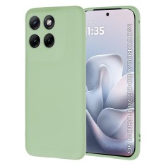 Husa silicon Motorola Edge 70 Fusion Asteroid GSM SoftFlex, verde deschis