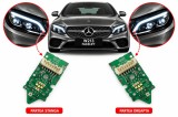 Placa LED DRL Far Mercedes-Benz Clasa E W213 Facelift Multibeam (2022-2024) - 231417-00 (7 Pini, 8 LED-uri)