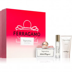 Salvatore Ferragamo Signorina set cadou pentru femei