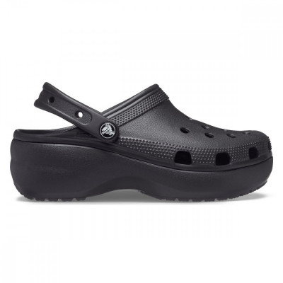 Saboți Crocs Women&amp;#039;s Classic Platform Clog Negru - Black foto