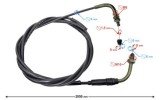 Cablu acceleratie scuter Barton Falcon 125 Cod Produs: MX_NEW LGASKF52ZNZ000