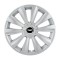 Set 4 Capace Roti Autohelix MSA&reg; potrivite jantelor de 15 inch, pentru Dacia Nou model Delta Gray