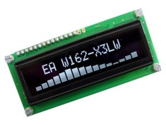 Afișaj OLED alfanumeric 16x2 80x36mm alb