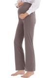 Pantaloni confortabili pentru sarcină, cu picior larg, pantaloni de yoga relaxanți cu panou suplimentar pentru burtă